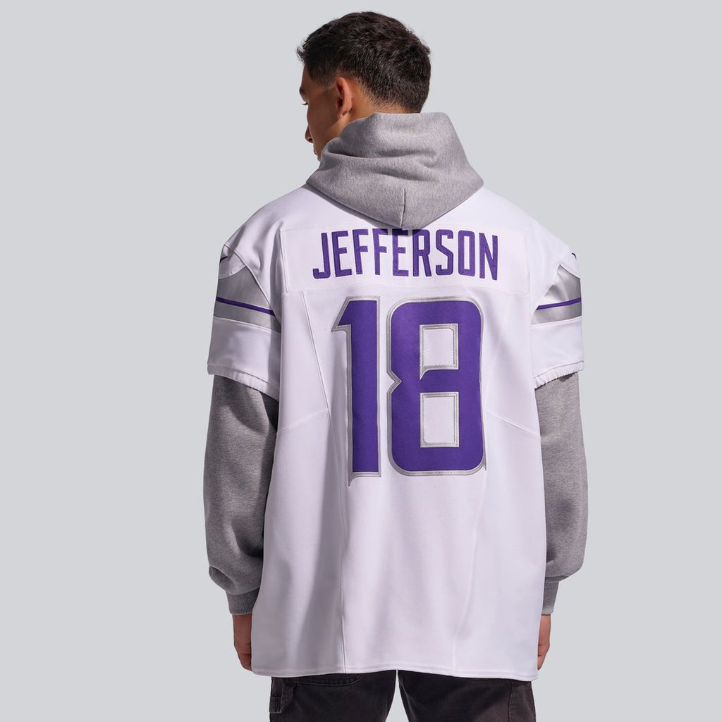 Minnesota Vikings Justin Jefferson Nike White Alternate Vapor FUSE Elite Player Jersey