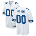 Dallas Cowboys Nike White Custom Jersey