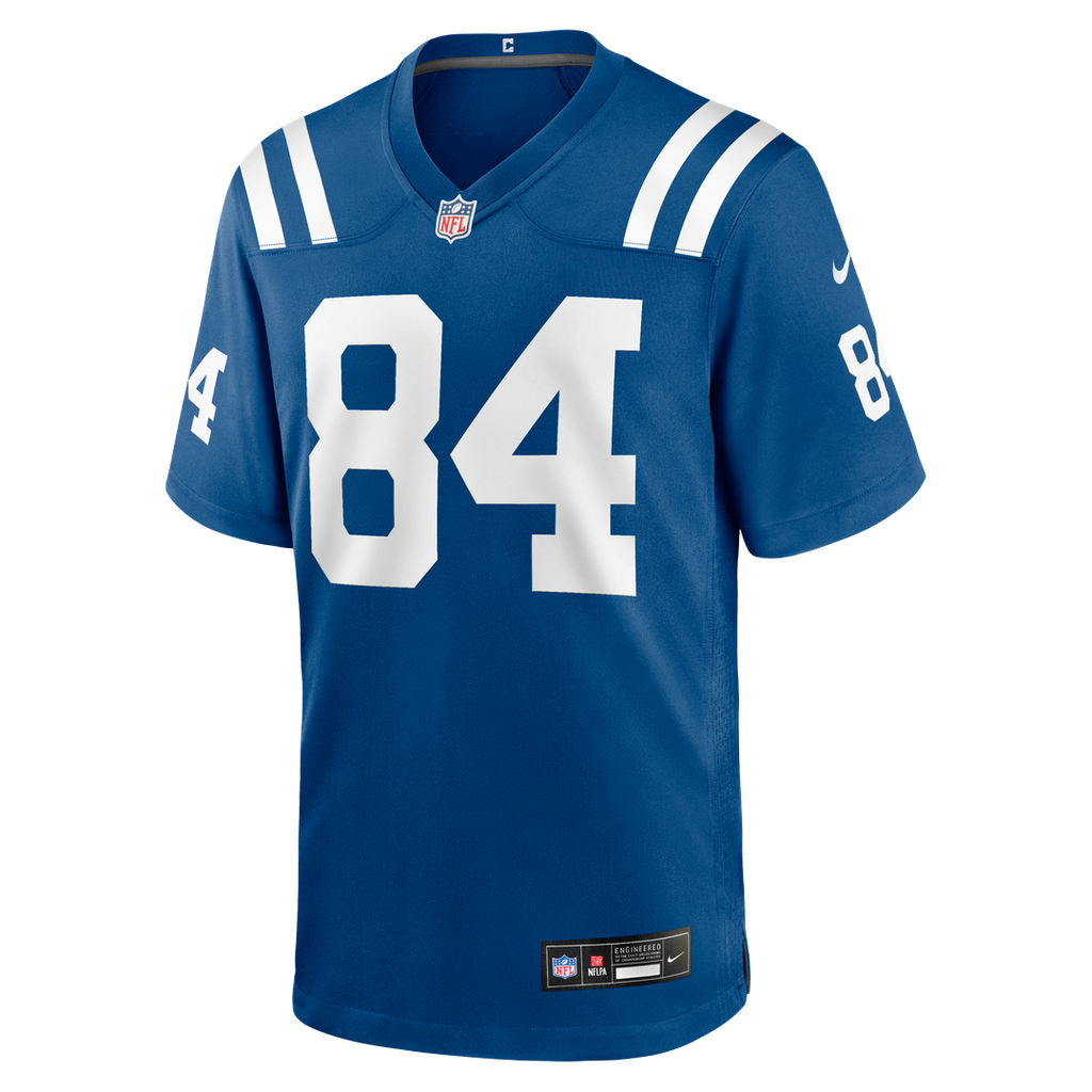Indianapolis Colts Tyler Warren Nike Royal Game Jersey