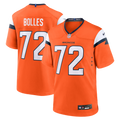 Denver Broncos Garett Bolles Nike Orange Game Jersey