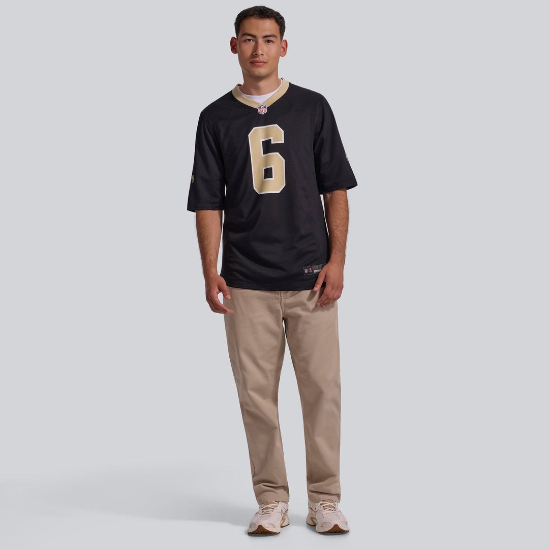 New Orleans Saints Tyler Shough Nike White Game Jersey
