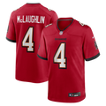 Tampa Bay Buccaneers Chase McLaughlin Nike Red Game Jersey