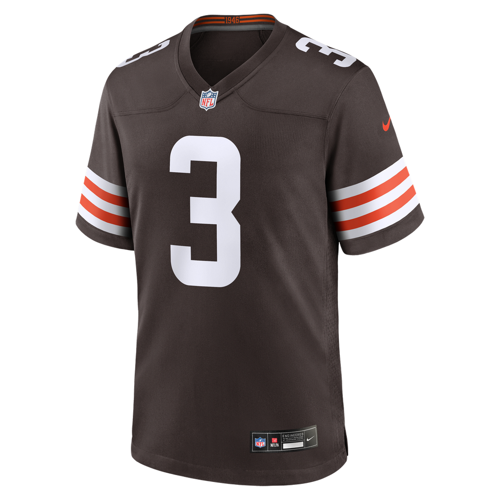 Cleveland Browns Marquise Goodwin Nike Brown Game Jersey