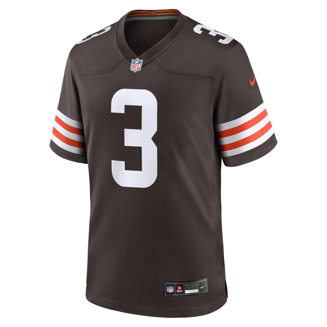 Cleveland Browns Marquise Goodwin Nike Brown Game Jersey