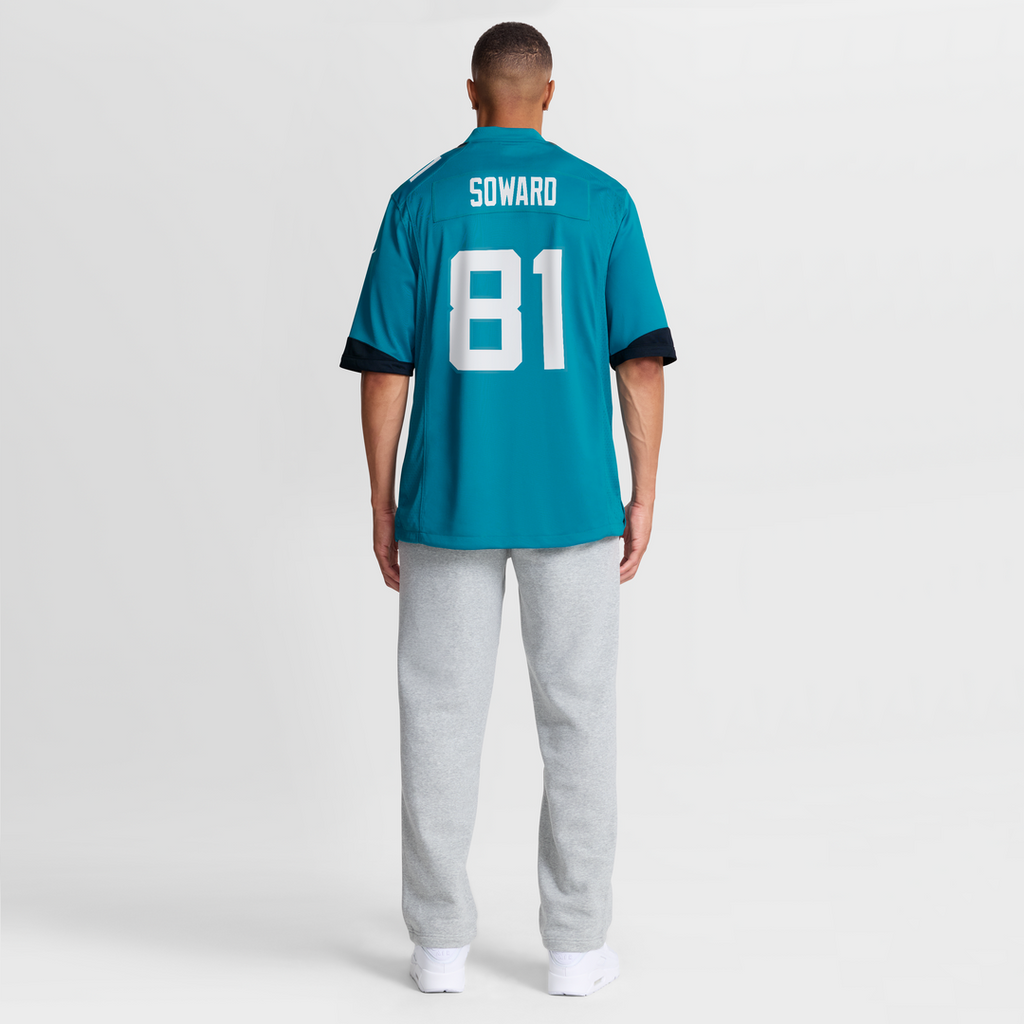 Jacksonville Jaguars R. Jay Soward Nike Teal Retired Game Jersey