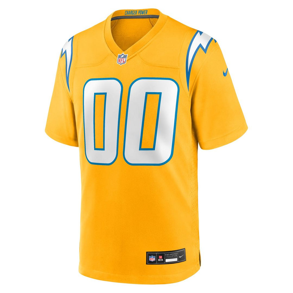 Los Angeles Chargers Nike Powder Blue Custom Jersey