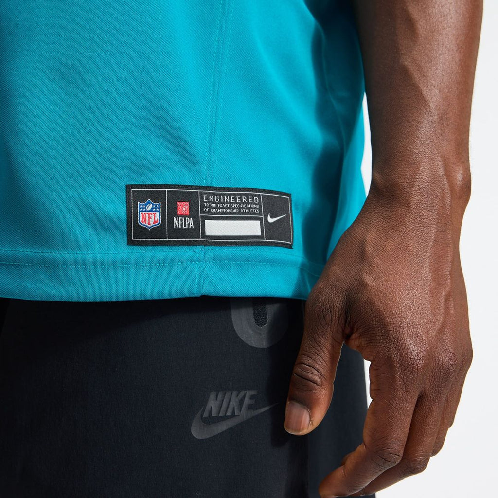Jacksonville Jaguars Trevor Lawrence Nike Teal Team Vapor FUSE Stitched Limited Jersey