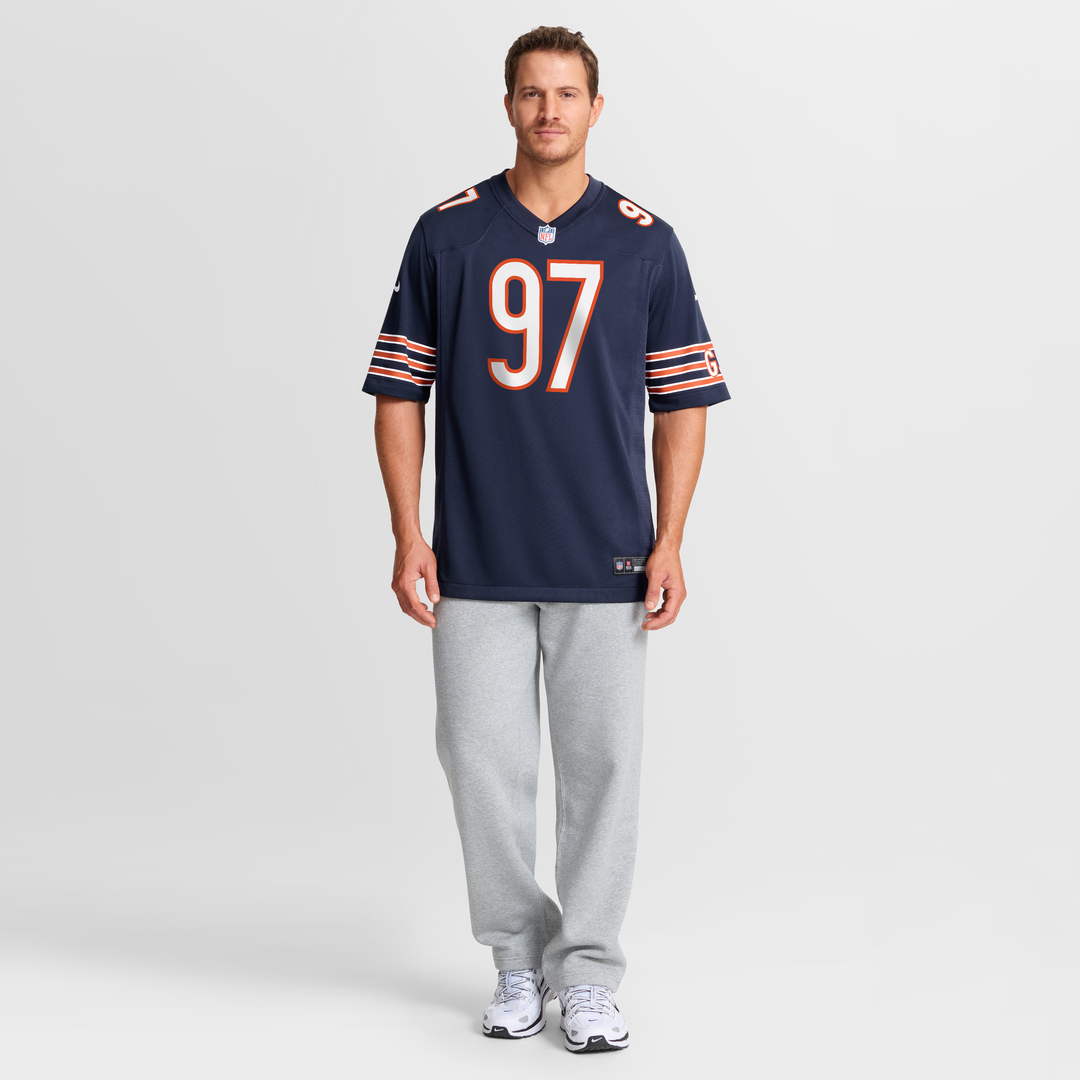 Chicago Bears James Lynch Nike Navy Game Jersey