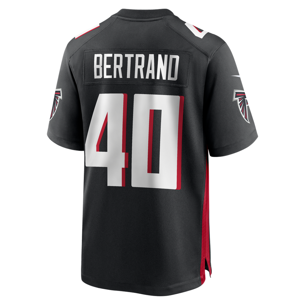 Atlanta Falcons JD Bertrand Nike Black Game Jersey