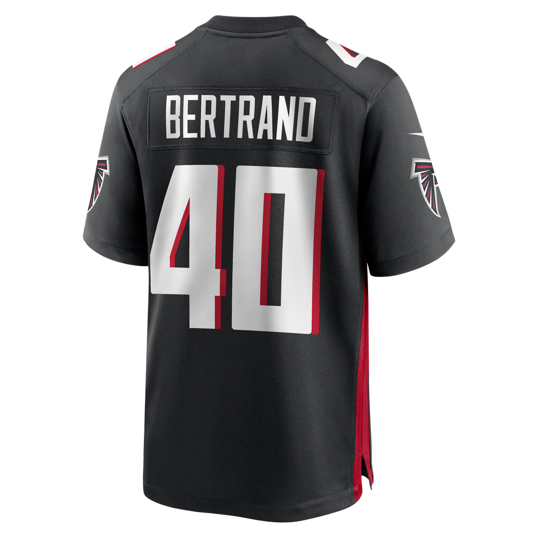 Atlanta Falcons JD Bertrand Nike Black Game Jersey