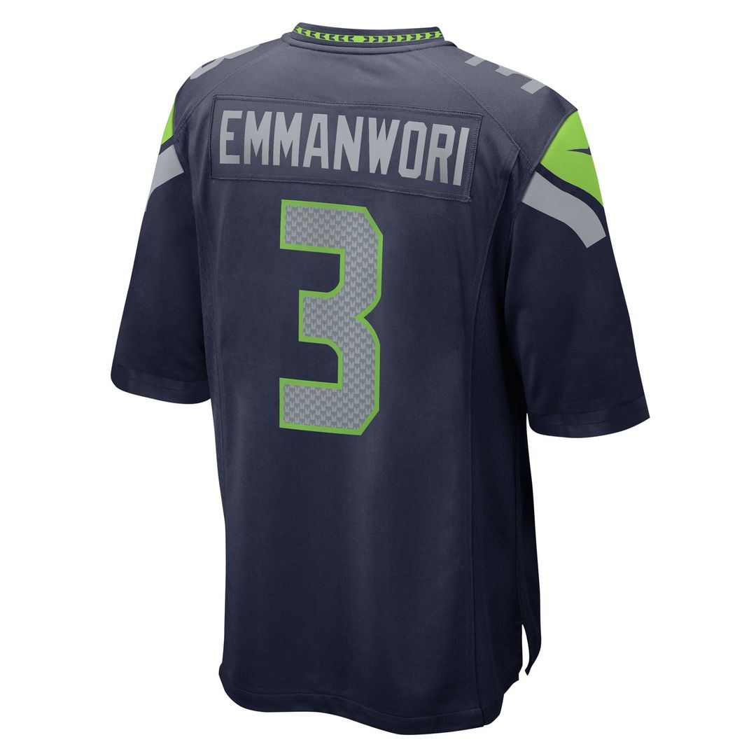 Seattle Seahawks Nick Emmanwori Nike Royal Alternate Game Jersey