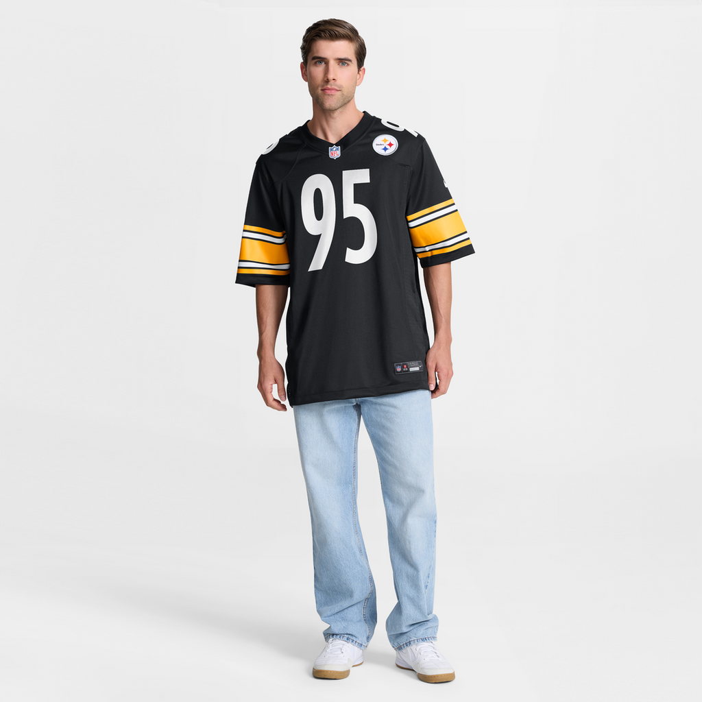 Pittsburgh Steelers Keeanu Benton Nike Black Game Jersey