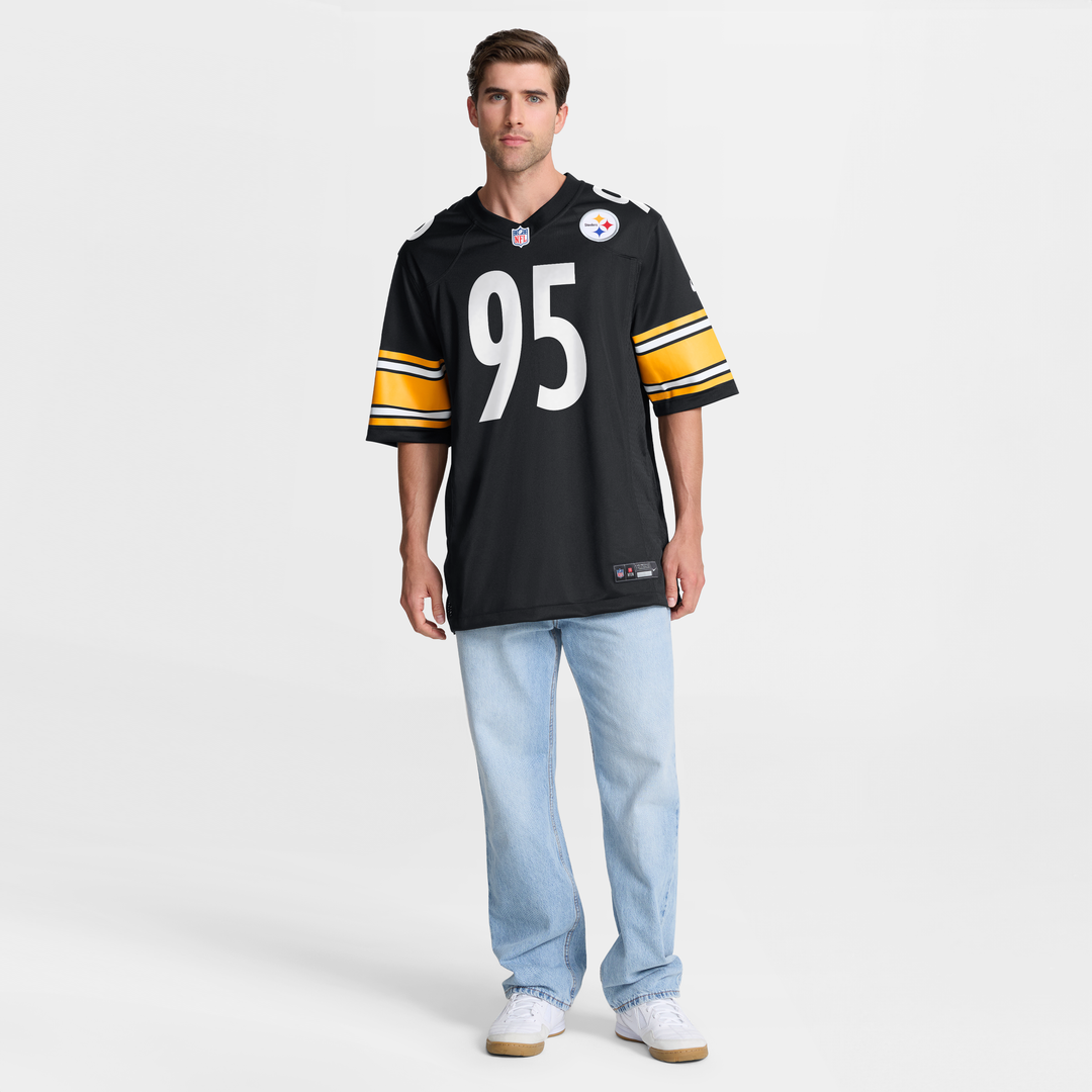 Pittsburgh Steelers Keeanu Benton Nike Black Game Jersey