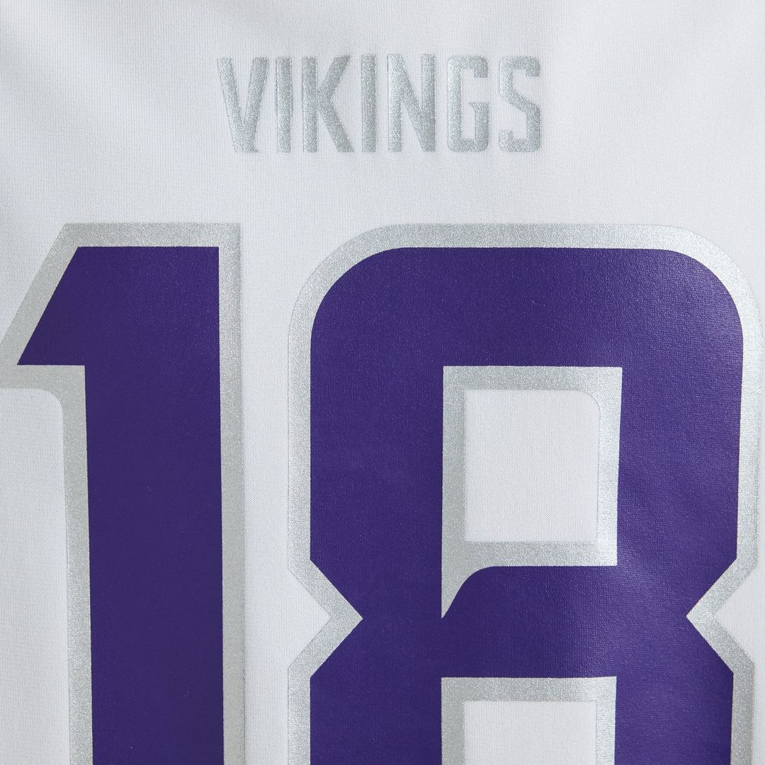 Minnesota Vikings Justin Jefferson Nike Purple Classic Game Jersey