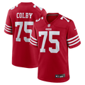San Francisco 49ers Connor Colby Nike Scarlet Game Jersey