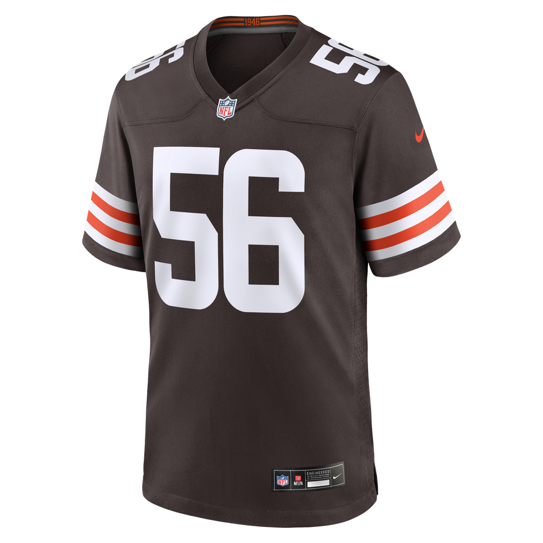 Cleveland Browns Luke Wypler Nike Brown Game Jersey