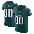 Philadelphia Eagles Nike Midnight Green Vapor FUSE Elite Custom Jersey