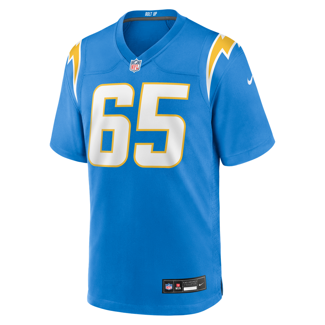 Los Angeles Chargers Logan Taylor Nike Powder Blue Game Jersey