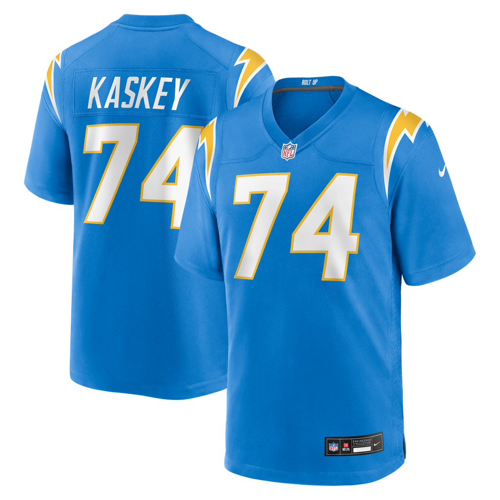 Los Angeles Chargers Matt Kaskey Nike Powder Blue Game Jersey