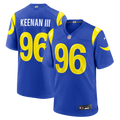 Los Angeles Rams Tim Keenan III Nike Royal Game Jersey