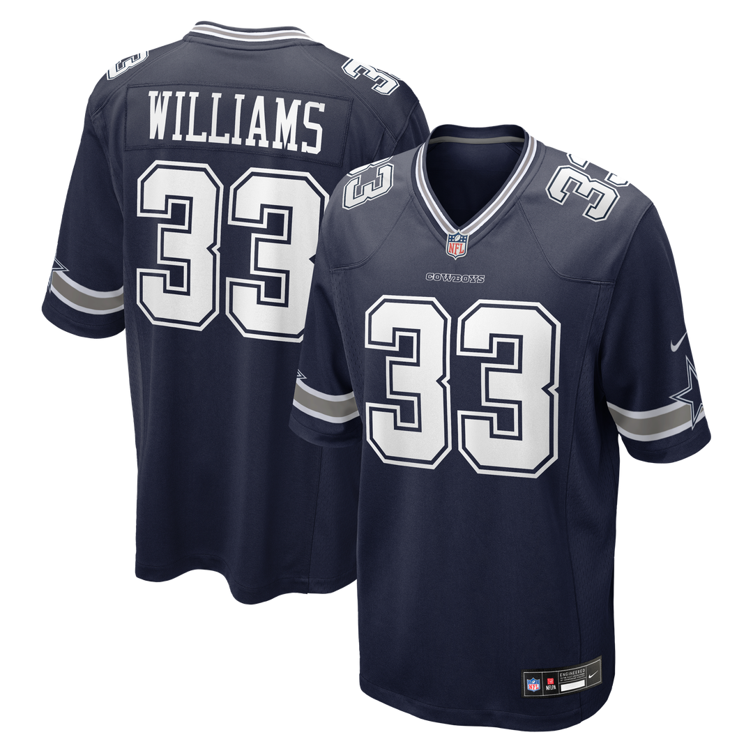 Dallas Cowboys Javonte Williams Nike White Alternate Game Jersey