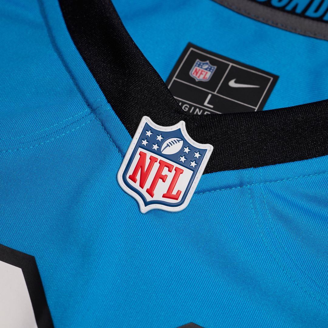Carolina Panthers Nike Blue Alternate Custom Jersey