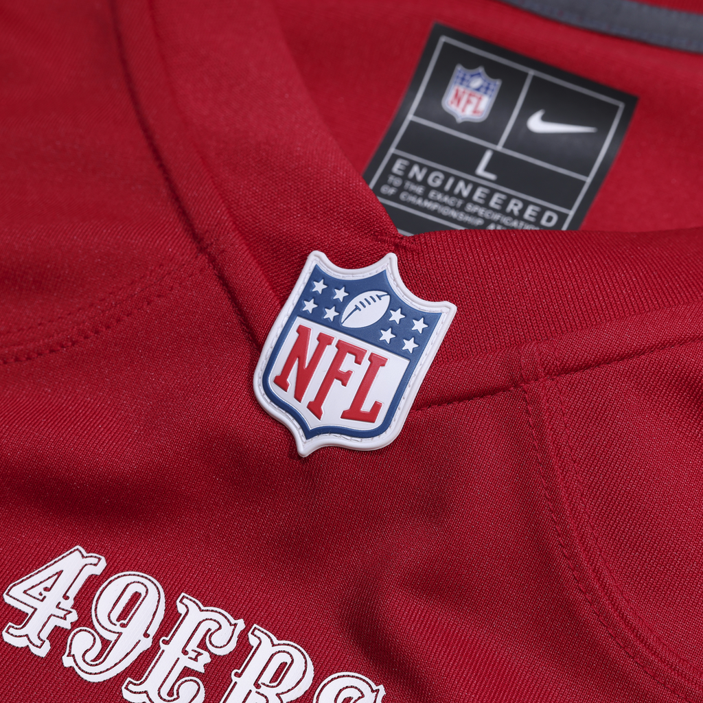San Francisco 49ers Ricky Pearsall Nike Scarlet Game Jersey