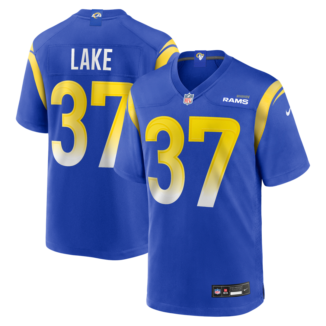 Los Angeles Rams Quentin Lake Nike Royal Game Jersey