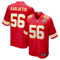 Kansas City Chiefs George Karlaftis Nike Red Game Jersey