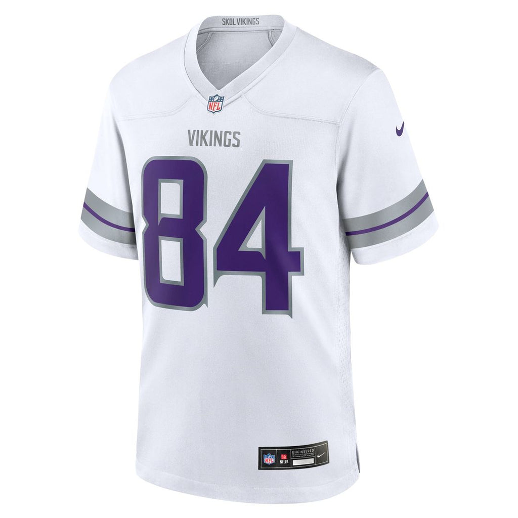 Minnesota Vikings Randy Moss Nike White Alternate Retired Game Jersey