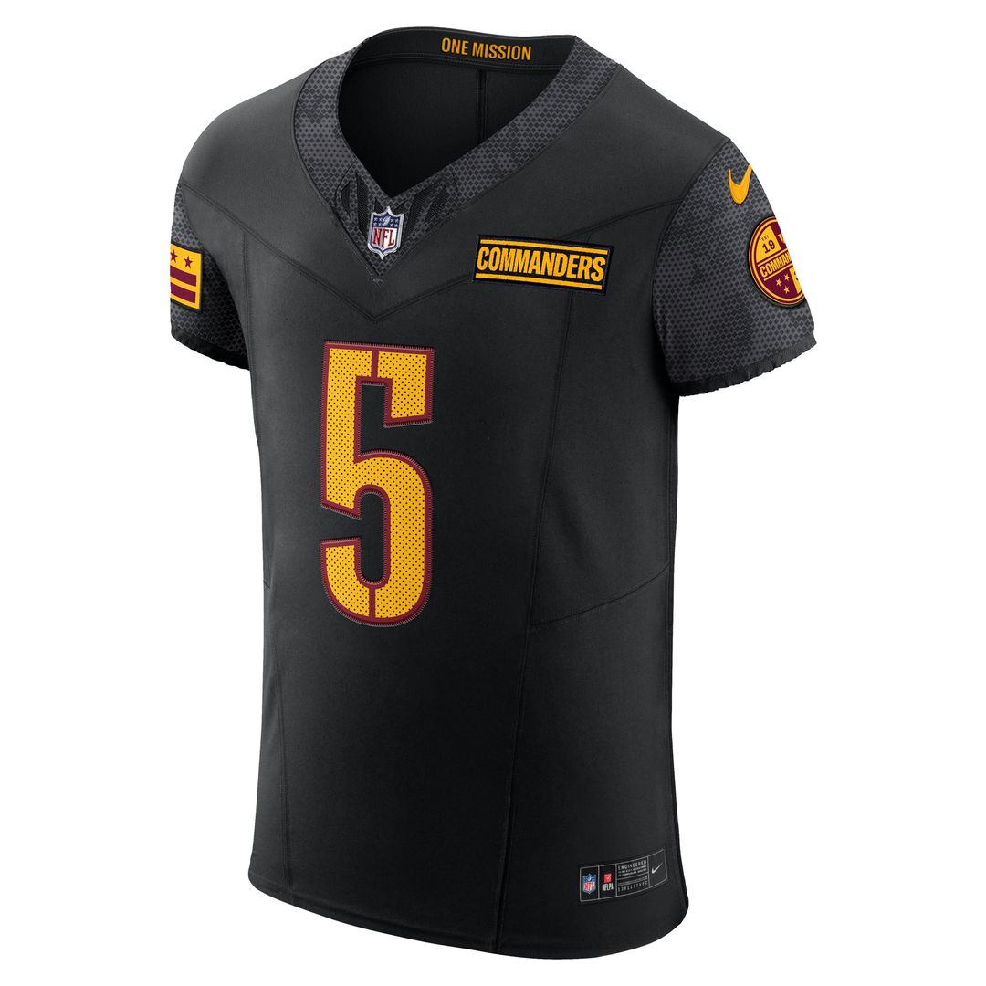 Washington Commanders Jayden Daniels Nike Burgundy Team Vapor FUSE Elite Jersey