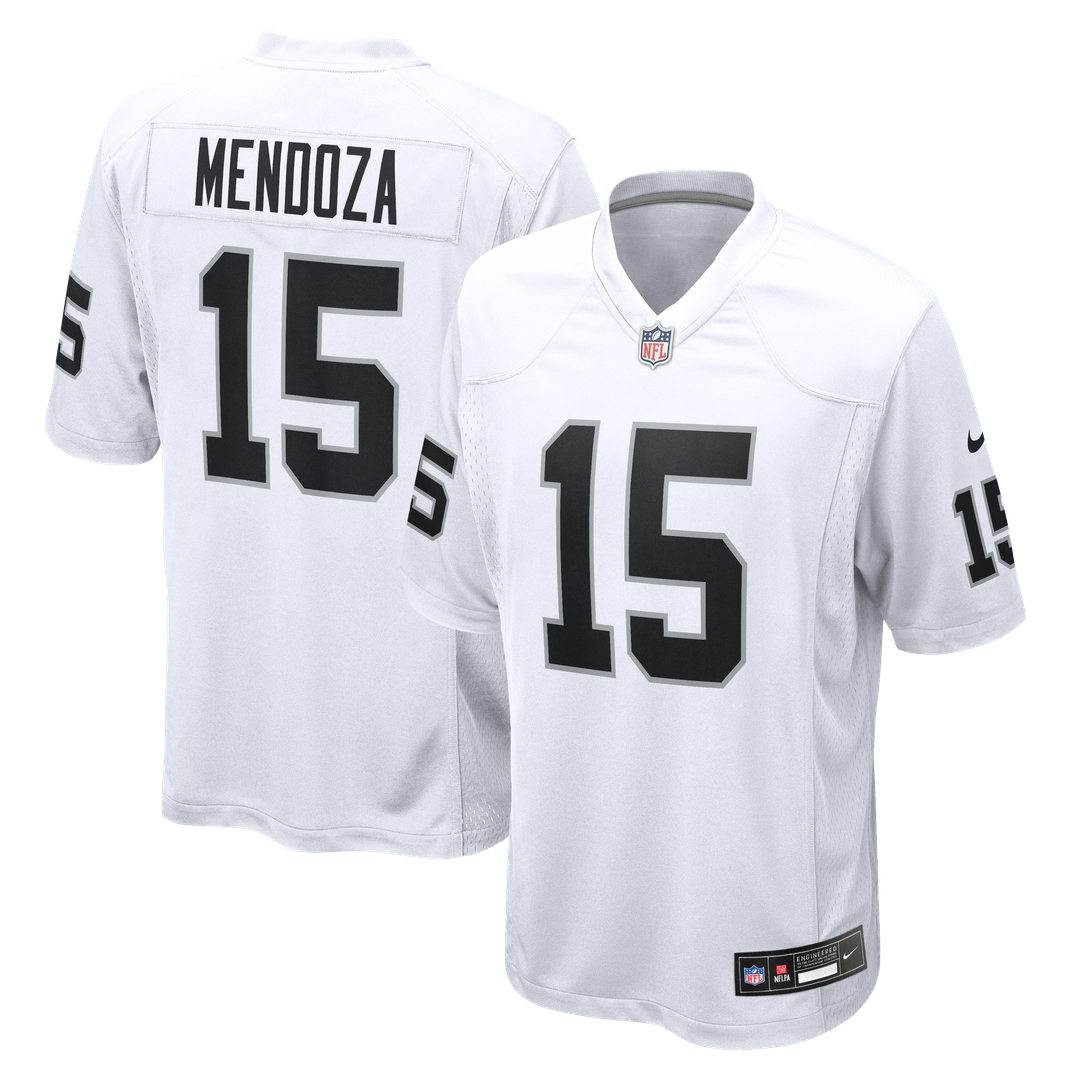 Las Vegas Raiders Fernando Mendoza Nike White Game Jersey