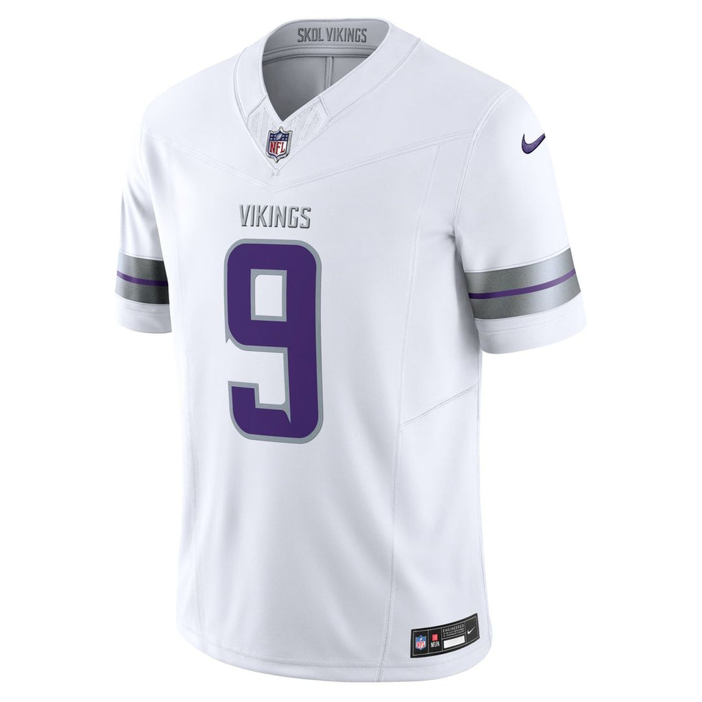 Minnesota Vikings J.J. McCarthy Nike White Vapor FUSE Limited Jersey