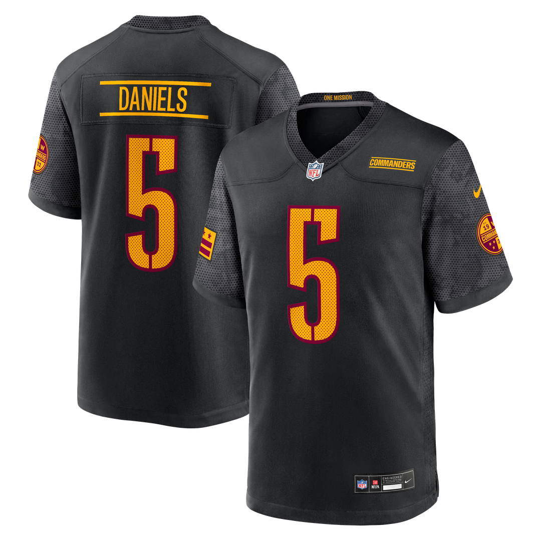 Washington Commanders Jayden Daniels Nike Burgundy Game Jersey