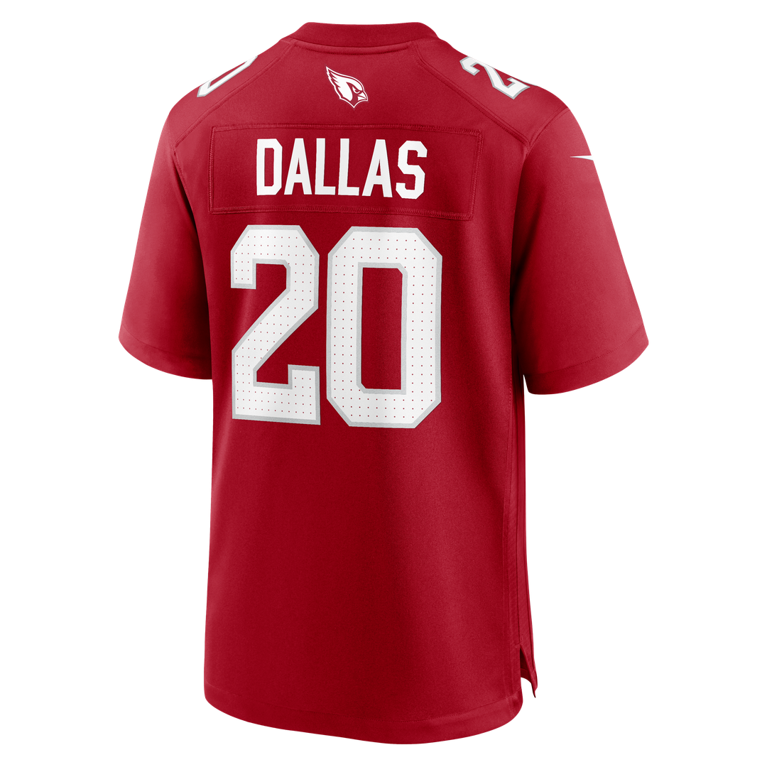 Arizona Cardinals DeeJay Dallas Nike Cardinal Game Jersey