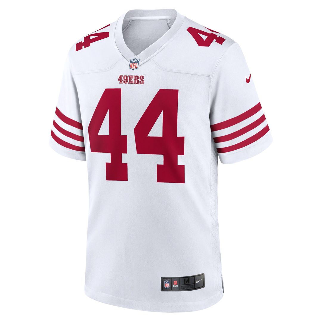 San Francisco 49ers Kyle Juszczyk Nike White Game Jersey