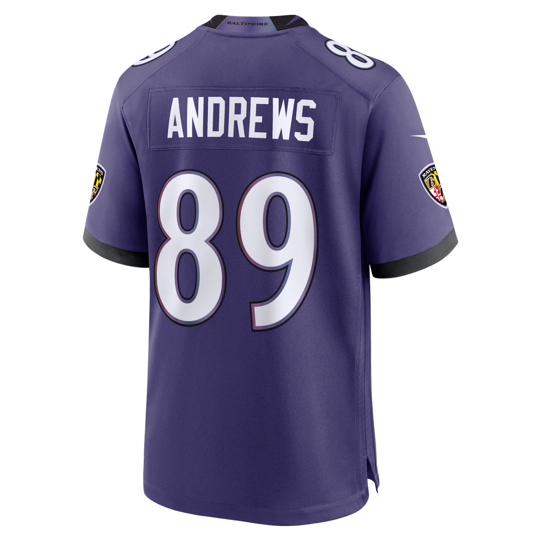 Baltimore Ravens Mark Andrews Nike Purple Game Jersey