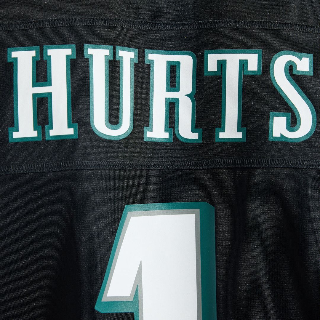 Philadelphia Eagles Jalen Hurts Nike Midnight Green Game Jersey
