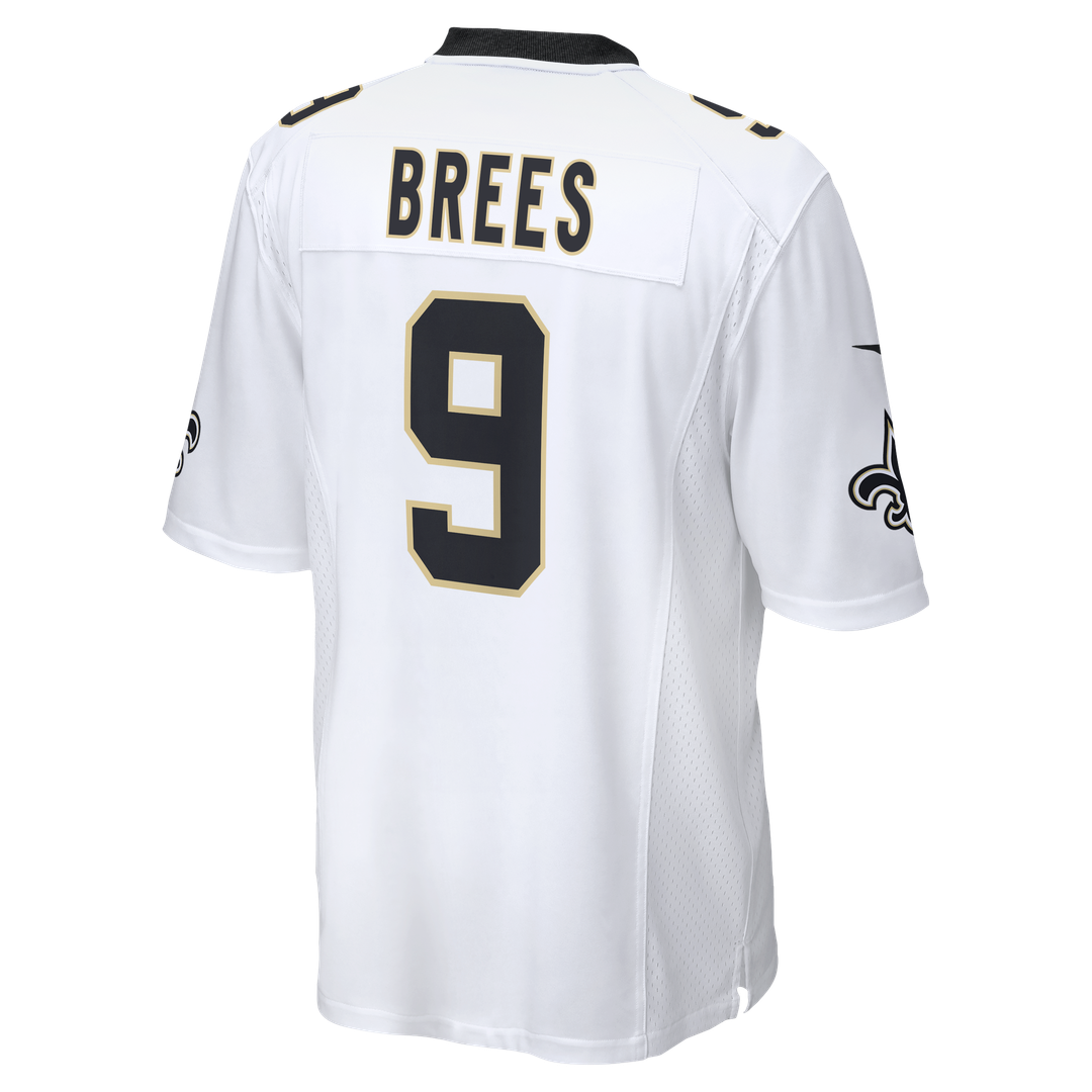 New Orleans Saints Drew Brees Nike Black Game Jersey