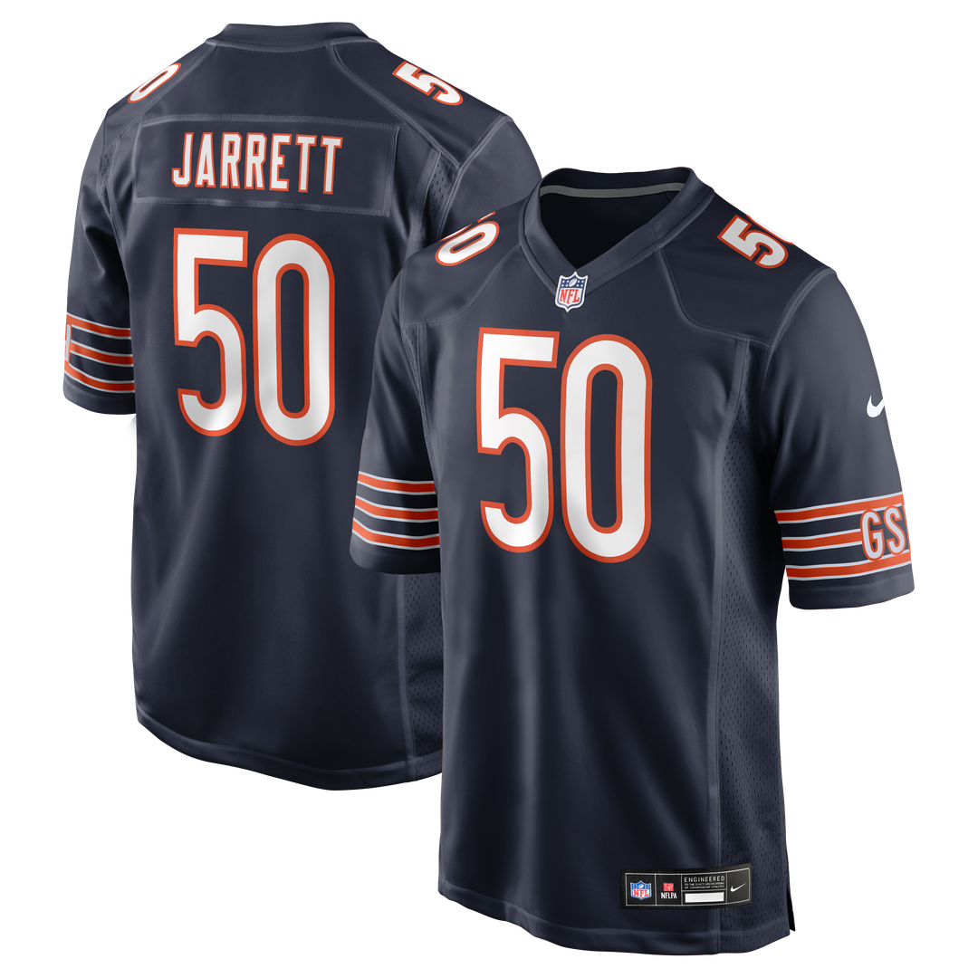 Chicago Bears Grady Jarrett Nike Navy Game Jersey