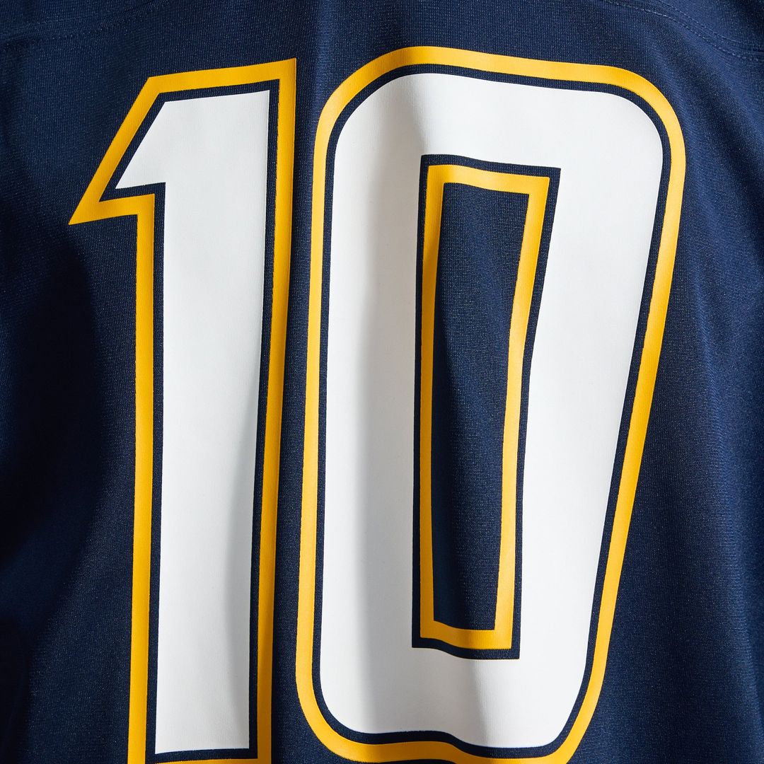 Los Angeles Chargers Justin Herbert Nike Powder Blue Game Jersey