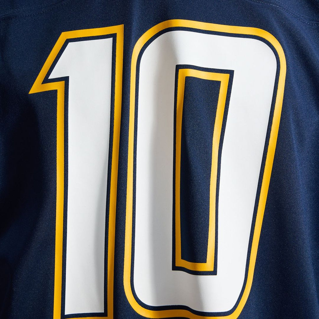 Los Angeles Chargers Justin Herbert Nike Gold Alternate Charger Power Game Jersey