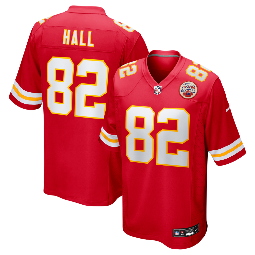 Kansas City Chiefs Dante Hall Nike Red Retired Game Jersey
