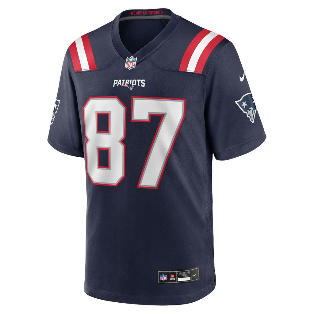 New England Patriots Rob Gronkowski Nike Red Alternate Retired Game Jersey