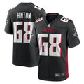 Atlanta Falcons Kyle Hinton Nike Black Game Jersey