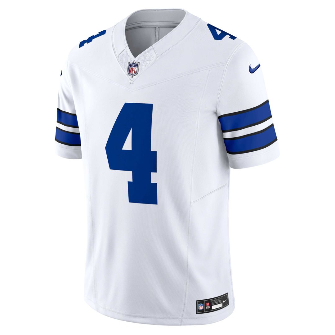 Dallas Cowboys Dak Prescott Nike White Vapor FUSE Limited Jersey