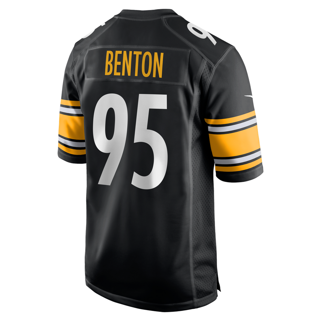 Pittsburgh Steelers Keeanu Benton Nike Black Game Jersey
