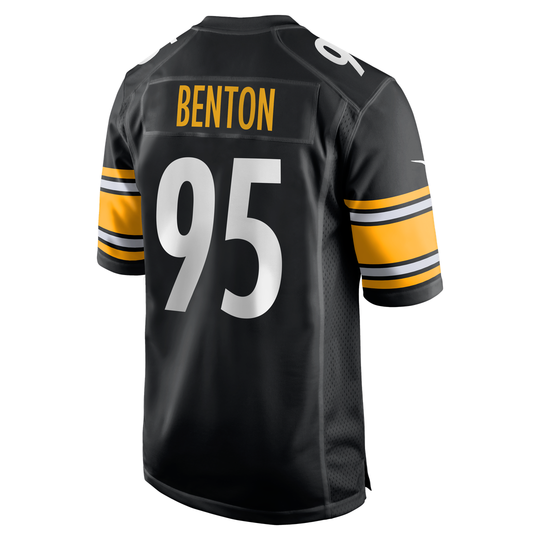 Pittsburgh Steelers Keeanu Benton Nike Black Game Jersey