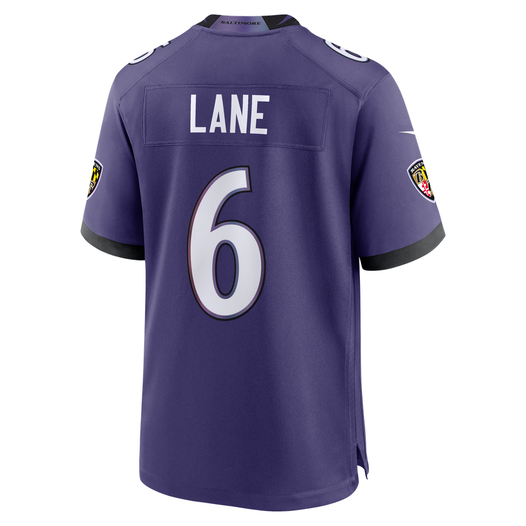 Baltimore Ravens Ja'Kobi Lane Nike Purple Game Jersey