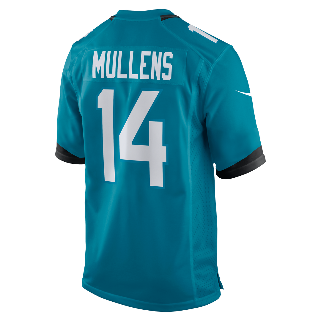 Jacksonville Jaguars Nick Mullens Nike Teal Game Jersey